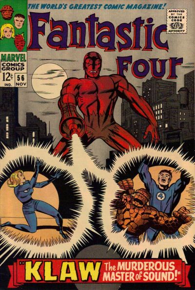 Photo:  Fantastic Four 56, November 1966